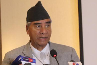 सभापति देउवाद्वारा उपनिर्वाचन शान्तिपूर्णरूपमा सम्पन्न भएकामा धन्यवाद ज्ञापन